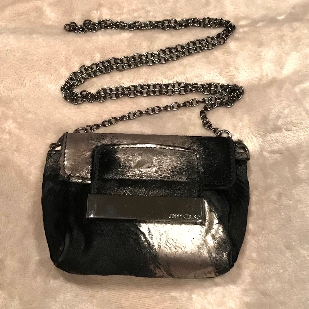 Jimmy Choo micro crossbody bag